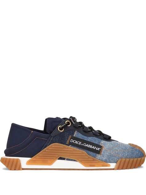 dolce gabbana sneakers women|dolce and gabbana denim sneakers.